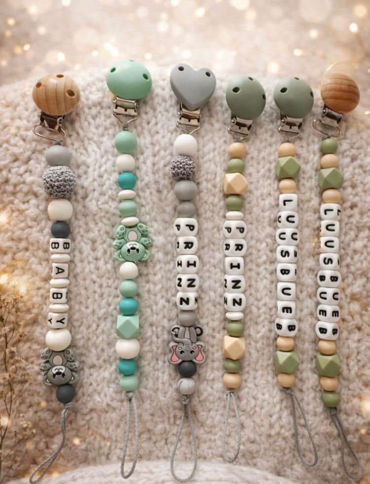 Personalisierte Schnullerkette 👶✨