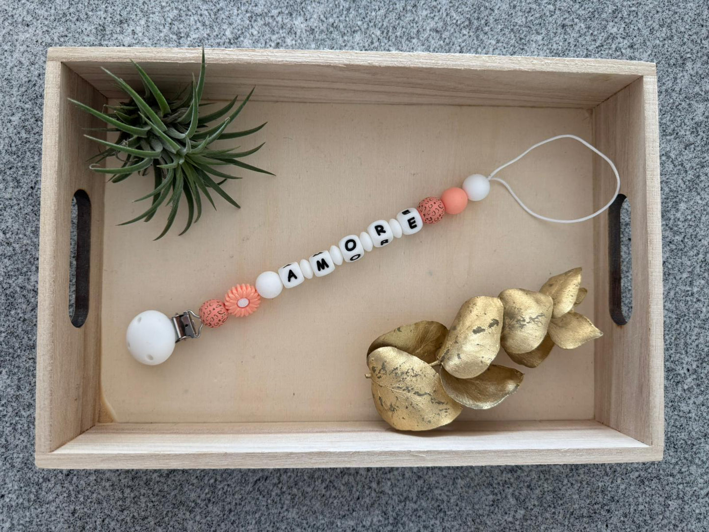 Personalisierte Schnullerkette 👶✨